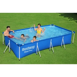 Бассейн с каркасом Bestway Metal Steel Pro 56405BW flexmag.md