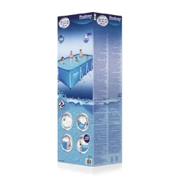 Бассейн с каркасом Bestway Metal Steel Pro 56405BW flexmag.md