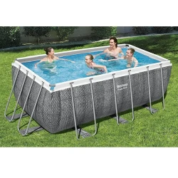 Бассейн с рамой Bestway Power Steel 56722BW flexmag.md