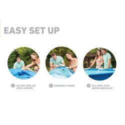 Piscina cu cadru Intex  28210 flexmag.md