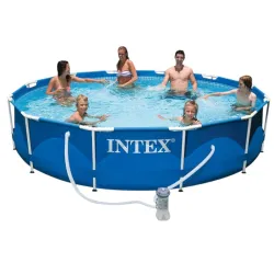 Каркасный бассейн Intex 28212 flexmag.md