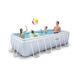 Piscina cu cadru Intex CHEVRON PRISM FRAME RECTANGULAR POOL 26780 flexmag.md
