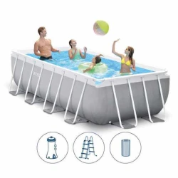 Piscina cu cadru Intex Prism Frame  rectangular 26788 flexmag.md