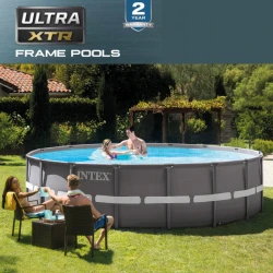 Piscina cu cadru Intex ultra XTR frame 26326 flexmag.md