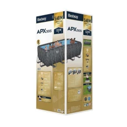 Piscina cu cadru Rectangular APX 365™ Bestway 561KABW flexmag.md