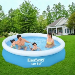 Надувной бассейн Bestway FAST SET 57456BW flexmag.md