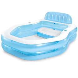 Piscina gonflabila pentru familie cu baldachin Intex 57186 flexmag.md