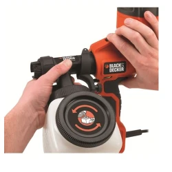 Pistol de vopsit Black+Decker HVLP200 flexmag.md