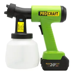 Pistol de vopsit pe acumulator Procraft PSE22 (fara acumulator) flexmag.md
