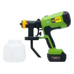 Pistol de vopsit pe acumulator Procraft PSE40 (fara acumulator) flexmag.md