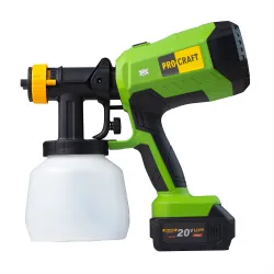 Pistol de vopsit pe acumulator Procraft PSE40 (fara acumulator) flexmag.md