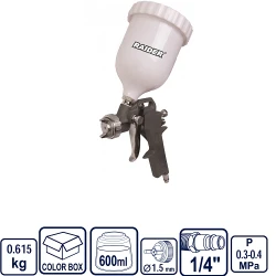 Краскораспылитель для компрессора RAIDER RD-SG02 flexmag.md