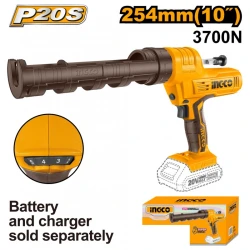 Pistol pentru silicon pe acumulator Ingco CCGLI2001 (fara acumulator) flexmag.md