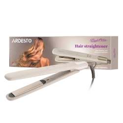 Пластина для выпрямления волос Ardesto HS-Y700PERL, бежевая flexmag.md