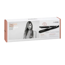 Утюжок для волос BaByliss Sleek Control Wide ST397E, черный flexmag.md