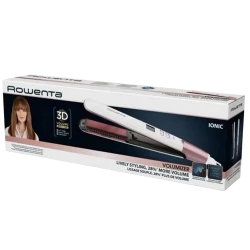 Placa de indreptat parul Rowenta Volumizer SF4655F0, Alb - Roz flexmag.md