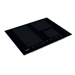 Plita cu inductie Whirlpool WF S9365 BF-IXL Negru flexmag.md