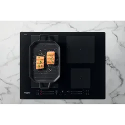 Plita cu inductie Whirlpool WF S9365 BF-IXL Negru flexmag.md