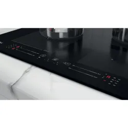 Plita cu inductie Whirlpool WF S9365 BF-IXL Negru flexmag.md