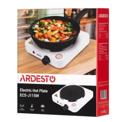 Электрическая мини-плита Ardesto ECS-J115 W, белая flexmag.md