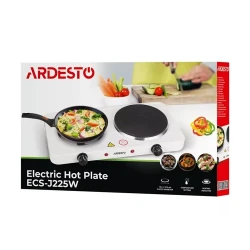 Электрическая мини-плита Ardesto ECS-J225 W, белая flexmag.md