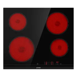 Встроенная электрическая плита Gorenje ECT641BCSC Черная flexmag.md
