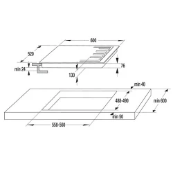 Plita incorporabila Gorenje GTW 642 SYB flexmag.md