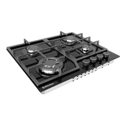 Plita incorporabila pe gaz Backer RIKI 6004 Turbo BL GL flexmag.md