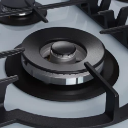 Plita incorporabila pe gaz Midea MG696TGW  flexmag.md