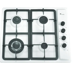 Встроенная газовая плита Tornado EN-7500S BIANCO TITANO flexmag.md