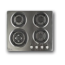 Встроенная газовая варочная панель Tornado HG10B ECO INOX flexmag.md