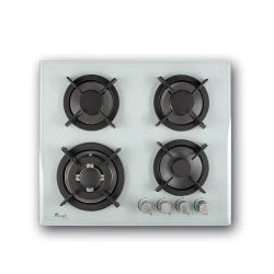Варочная панель на газе Tornado HG10B ECO WHITE flexmag.md