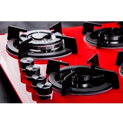 Встроенная газовая плита Tornado HG10B RED IRON GLASS flexmag.md