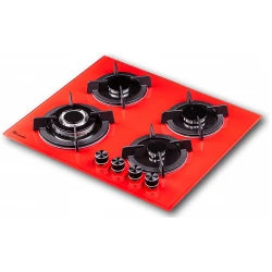 Встроенная газовая плита Tornado HG10B RED IRON GLASS flexmag.md