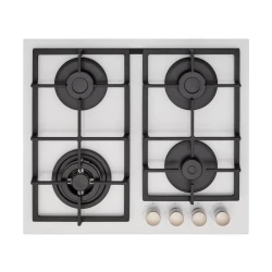 Plita incorporabila pe gaz Tornado LVT 8025 WH GL flexmag.md