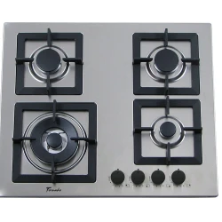 Plita incorporabila pe gaz Tornado SL 4G221 INOX flexmag.md