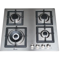 Plita incorporabila pe gaz Tornado SL 4G221 INOX flexmag.md