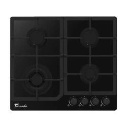 Встроенная газовая плита Tornado YOL-4025WOK BL flexmag.md