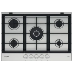Plita pe gaz Whirlpool GMWL 728-IXL, Otel inoxidabil flexmag.md