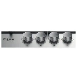Газовая плита Whirlpool TKRL 661 IX, нержавеющая сталь flexmag.md