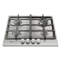 Газовая плита Whirlpool TKRL 661 IX, нержавеющая сталь flexmag.md