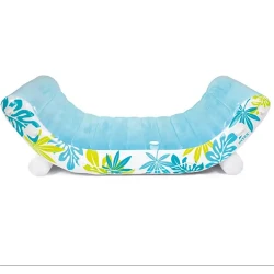 Pluta-saltea gonflabila cu baldachin Intex Tropical lounge 56294 flexmag.md