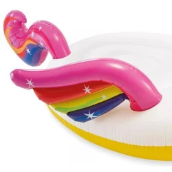 Pluta-saltea gonflabila inot cu manere Intex Unicorn gigant 57291 flexmag.md
