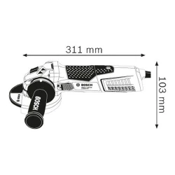 Углошлифовальная машина Bosch 060179H002 flexmag.md