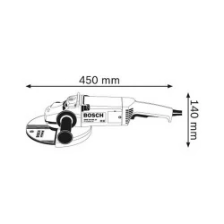 Углошлифовальная машина Bosch GWS 20-230 JH flexmag.md