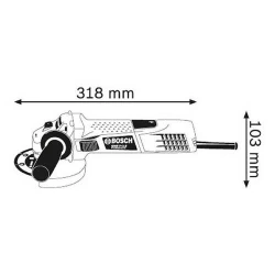 Polizor unghiular Bosch GWS 7-115 flexmag.md