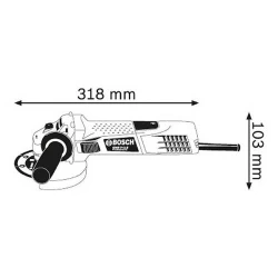 Polizor unghiular Bosch GWS 7-115 E flexmag.md