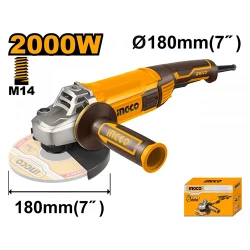 Polizor unghiular Ingco AG200018 flexmag.md