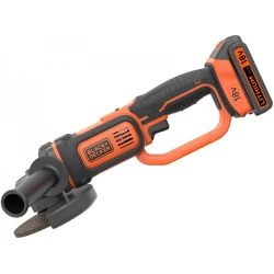 Polizor unghiular pe acumulator Black+Decker BCG720M1 flexmag.md