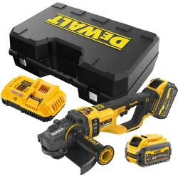 Polizor unghiular pe acumulator DeWALT DCG460X2-QW (2 acumulatori) flexmag.md